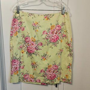 Jones New York floral skrt Sz 10